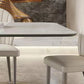 Modern Rectangle Dining Table Sintered Stone Table with Metal Legs for Home Clearhalo 'Dining Tables & Seating' 'Dining Tables' 'dining_table' 'furn' 'furn_dining_table' 'Furniture' 'Kitchen & Dining Furniture' 6513161