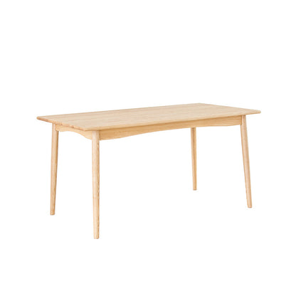 Modern Dining Rectangle Table Wooden Table with Wood Legs for Home Natural Without Chairs Clearhalo 'Dining Tables & Seating' 'Dining Tables' 'dining_table' 'furn' 'furn_dining_table' 'Furniture' 'Kitchen & Dining Furniture' 6513204
