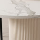 Eigentijdse stijl dineren gesinterde stenen tafel metalen tafel voor keuken