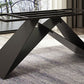 Industrial Rectangle Dining Table Wood Table with Metal Legs for Home Clearhalo 'Dining Tables & Seating' 'Dining Tables' 'dining_table' 'furn' 'furn_dining_table' 'Furniture' 'Kitchen & Dining Furniture' 6513244
