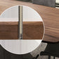 Industrial Rectangle Dining Table Wood Table with Metal Legs for Home Clearhalo 'Dining Tables & Seating' 'Dining Tables' 'dining_table' 'furn' 'furn_dining_table' 'Furniture' 'Kitchen & Dining Furniture' 6513245