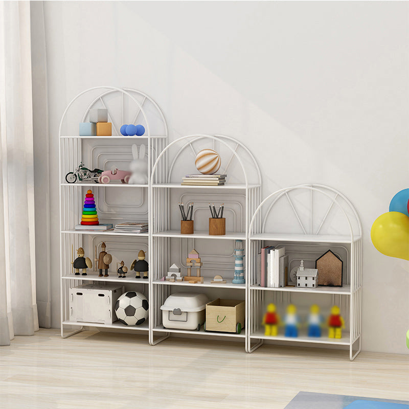 Moderne metalen boekenkast Standaard Open Back boekenplank met planken