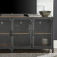 Industrial Pine TV Stand Console Enclosed Storage TV Media Stand for Living Room Clearhalo 'furn' 'furn_tv_stands_entertainment_centers' 'Furniture' 'Living Room Furniture' 'TV Stands & Entertainment Centers' 'TV Stands & Media Storage Furniture' 'tv_stands_entertainment_centers' 6513615