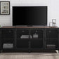 Industrial Pine TV Stand Console Enclosed Storage TV Media Stand for Living Room Clearhalo 'furn' 'furn_tv_stands_entertainment_centers' 'Furniture' 'Living Room Furniture' 'TV Stands & Entertainment Centers' 'TV Stands & Media Storage Furniture' 'tv_stands_entertainment_centers' 6513617