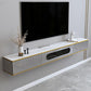 Console de meuble TV mural Console multimédia TV en bois avec 2 tiroirs