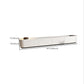 Meuble TV en bois Console TV contemporaine avec 4 tiroirs