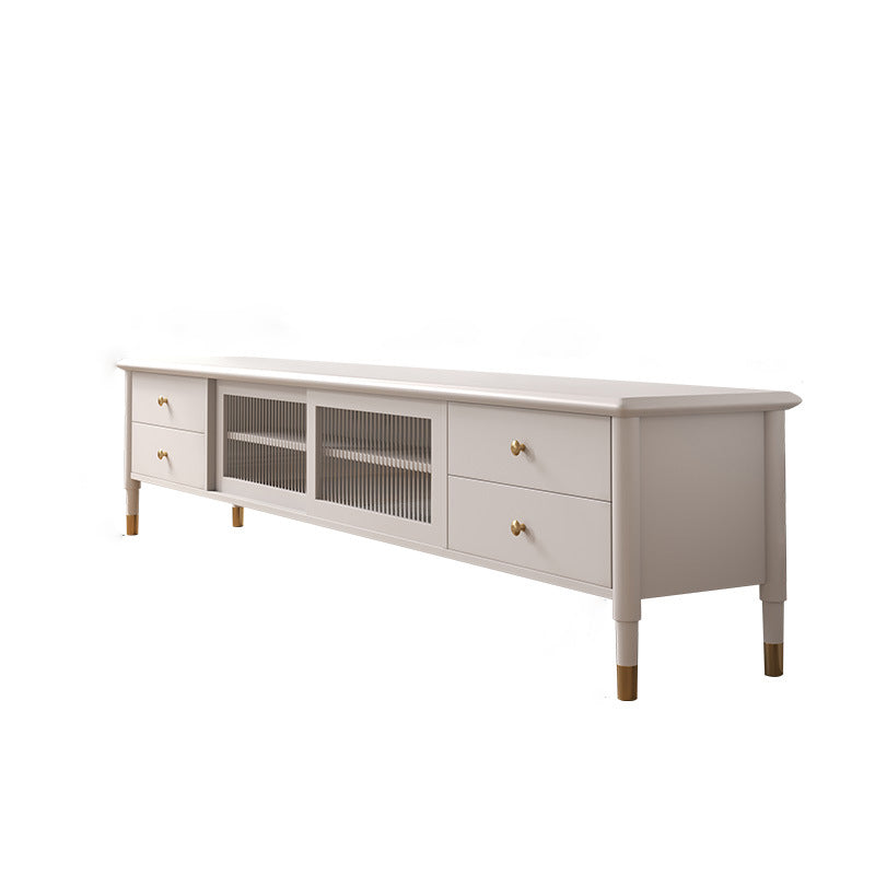 Solid Wood TV Media Console Modern TV Media Stand for Living Room Clearhalo 'furn' 'furn_tv_stands_entertainment_centers' 'Furniture' 'Living Room Furniture' 'TV Stands & Entertainment Centers' 'TV Stands & Media Storage Furniture' 'tv_stands_entertainment_centers' 6513653
