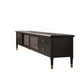 Solid Wood TV Media Console Modern TV Media Stand for Living Room Black Clearhalo 'furn' 'furn_tv_stands_entertainment_centers' 'Furniture' 'Living Room Furniture' 'TV Stands & Entertainment Centers' 'TV Stands & Media Storage Furniture' 'tv_stands_entertainment_centers' 6513655