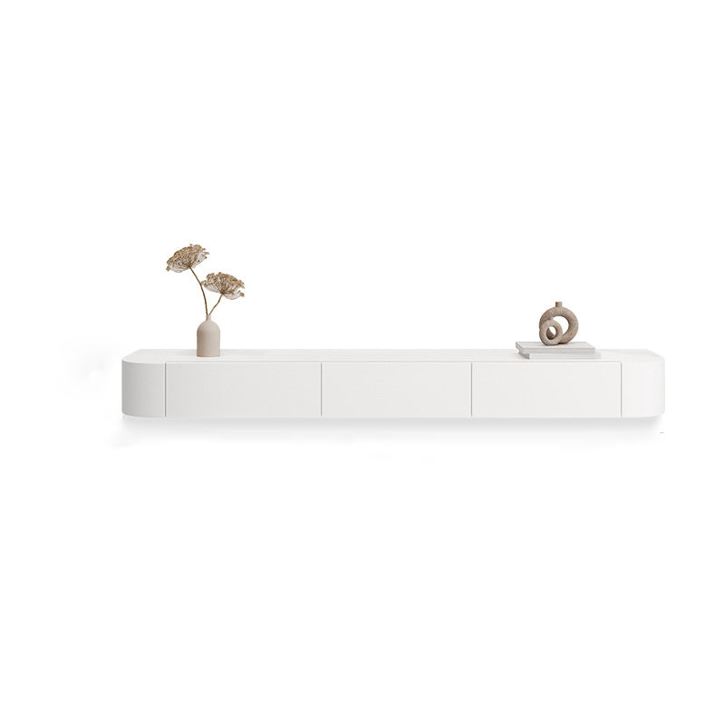 Consola multimedia contemporánea Soporte para TV Consola para TV de madera con cajones