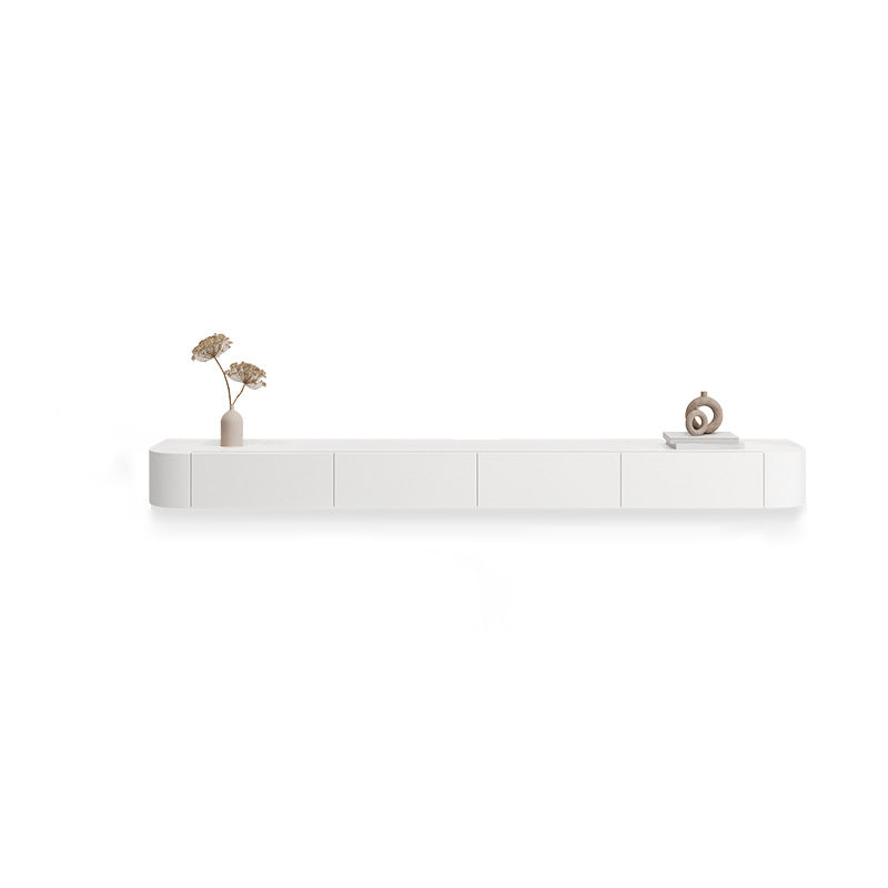 Consola multimedia contemporánea Soporte para TV Consola para TV de madera con cajones