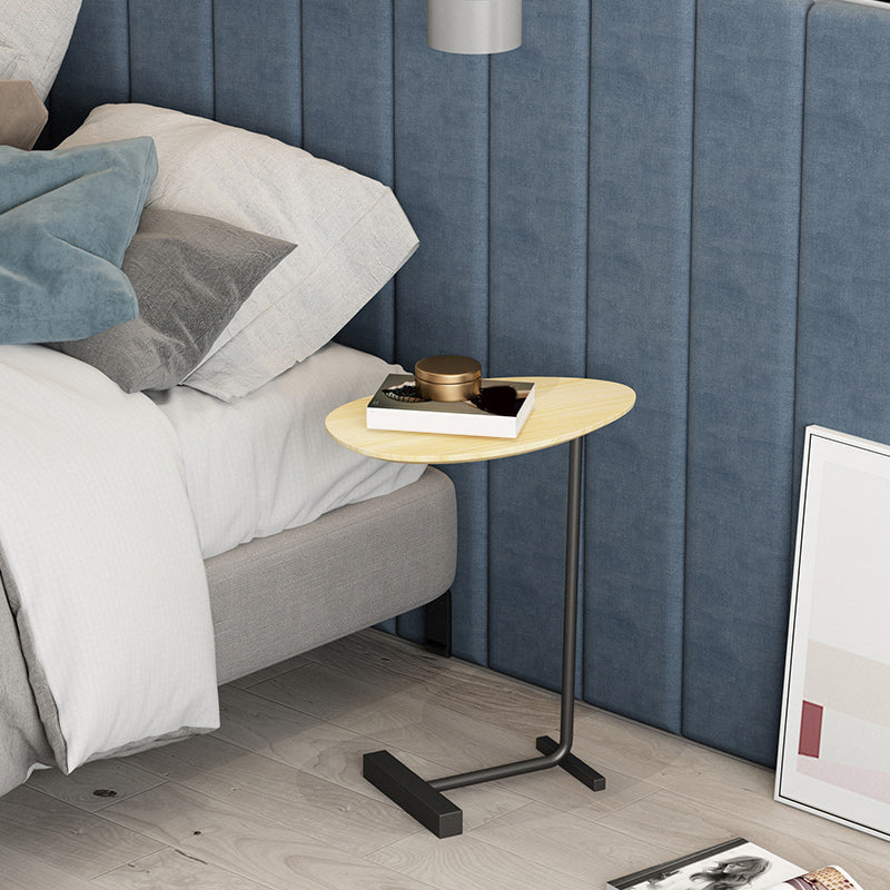 Contemporary Solid Wood Nightstand Legs Included Night Table ,23.6" Tall Wood Black 1 Piece Clearhalo 'Bedroom Furniture' 'furn' 'furn_night_stand' 'Furniture' 'night_stand' 'Nightstands' 6513955