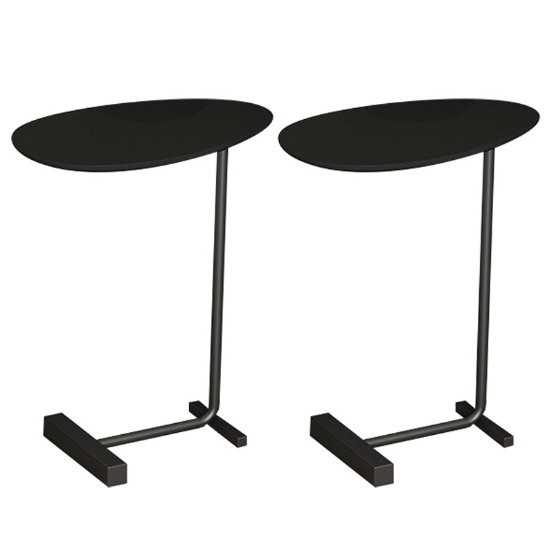 Contemporary Solid Wood Nightstand Legs Included Night Table ,23.6" Tall Black Black 2 Piece Set Clearhalo 'Bedroom Furniture' 'furn' 'furn_night_stand' 'Furniture' 'night_stand' 'Nightstands' 6513971