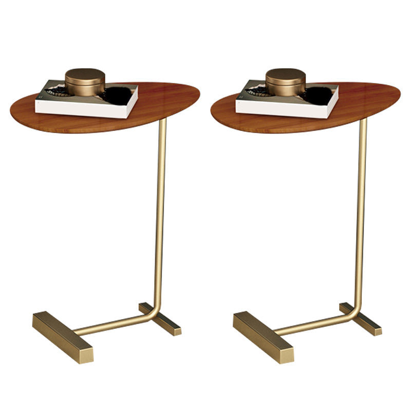 Contemporary Solid Wood Nightstand Legs Included Night Table ,23.6" Tall Natural Gold 2 Piece Set Clearhalo 'Bedroom Furniture' 'furn' 'furn_night_stand' 'Furniture' 'night_stand' 'Nightstands' 6513981