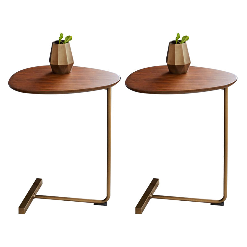 Contemporary Solid Wood Nightstand Legs Included Night Table ,23.6" Tall Natural Rose Gold 2 Piece Set Clearhalo 'Bedroom Furniture' 'furn' 'furn_night_stand' 'Furniture' 'night_stand' 'Nightstands' 6513982