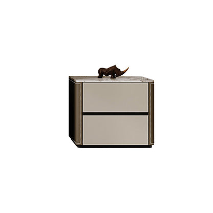Contemporary Stone Storage Chest Bedroom Chest in White with Drawers Grey 2 Clearhalo 'Bedroom Furniture' 'Dressers & Chests' 'dressers_chests' 'furn' 'furn_dressers_chests' 'Furniture' 6520374