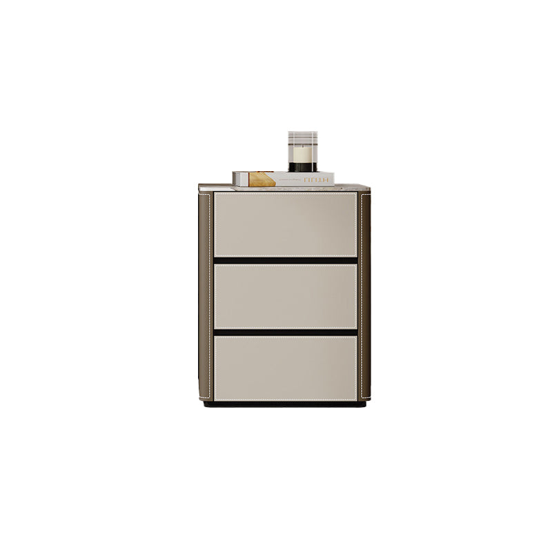 Contemporary Stone Storage Chest Bedroom Chest in White with Drawers Grey 3 Clearhalo 'Bedroom Furniture' 'Dressers & Chests' 'dressers_chests' 'furn' 'furn_dressers_chests' 'Furniture' 6520376