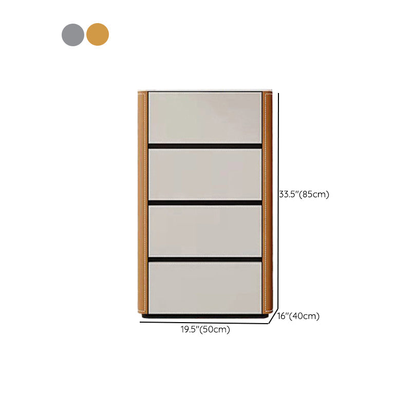 Contemporary Stone Storage Chest Bedroom Chest in White with Drawers Clearhalo 'Bedroom Furniture' 'Dressers & Chests' 'dressers_chests' 'furn' 'furn_dressers_chests' 'Furniture' 6520390
