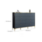 Commode en bois manufacturé avec coffre de rangement Classic Glam de 15,21 pouces
