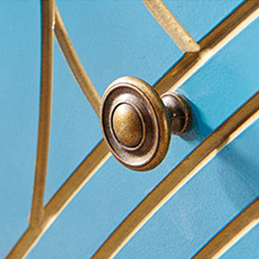 Manufactured Wood Storage Chest Glam Style Storage Chest Dresser