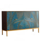 Manufactured Wood Storage Chest Glam Style Storage Chest Dresser