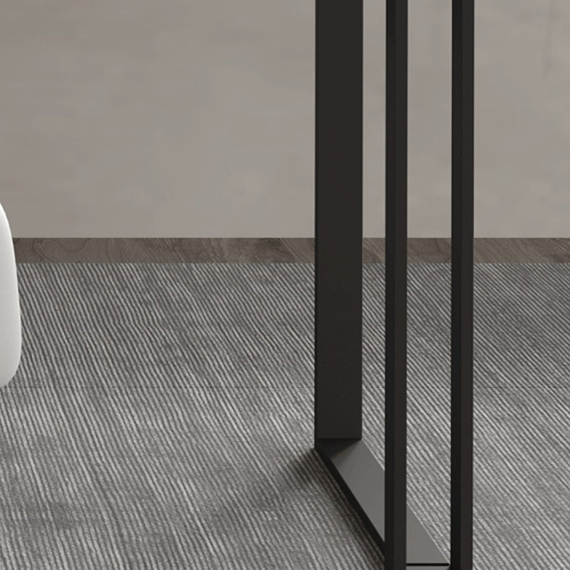 Escritorio de madera de ingeniería contemporánea escritorio de la oficina rectangular de dormitorio con piernas