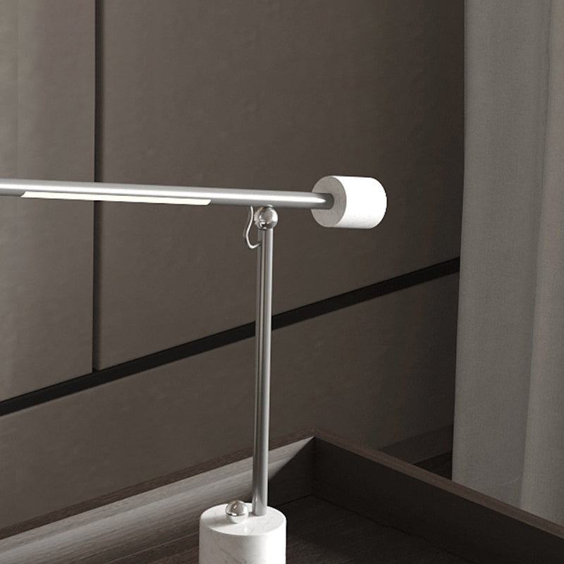 Escritorio de madera de ingeniería contemporánea escritorio de la oficina rectangular de dormitorio con piernas