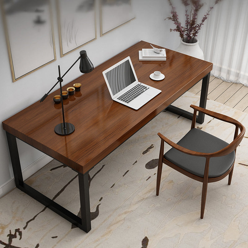 29.25-inch Hoogte Modern Writing Desk Rectangle vaste houten kantoor bureau