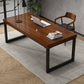 29.25-inch Hoogte Modern Writing Desk Rectangle vaste houten kantoor bureau