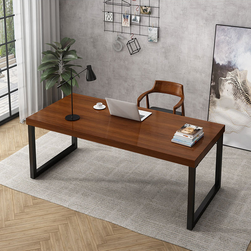 29.25-inch Hoogte Modern Writing Desk Rectangle vaste houten kantoor bureau