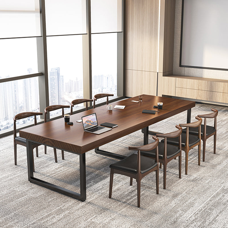 29.25-inch Hoogte Modern Writing Desk Rectangle vaste houten kantoor bureau