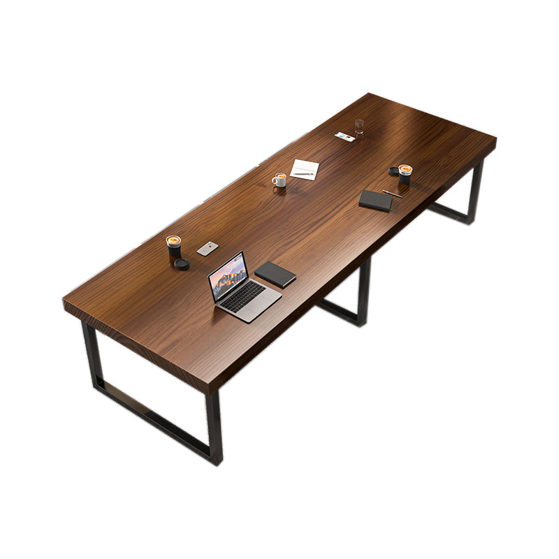 29.25-inch Hoogte Modern Writing Desk Rectangle vaste houten kantoor bureau