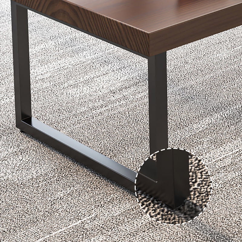 29.25-inch Hoogte Modern Writing Desk Rectangle vaste houten kantoor bureau