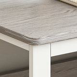 Bureau d'écriture en bois d'ingénierie contemporain rectangulaire Bureau de bureau de chambre à coucher avec tiroirs