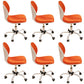 Contemporary Breathable Air Grid Swivel Chair Microfiber Desk Mid Back Chair