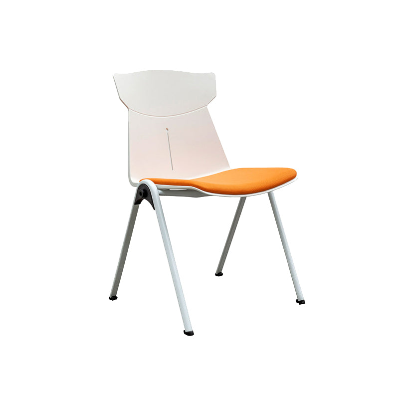 Modern Armless Chair Mid-Back Mesh Desk Chair in Black/Green/Orange/Blue/Red Clearhalo 'furn' 'furn_office_chair' 'Furniture' 'Office Chairs' 'Office Furniture' 'office_chair' 6522567