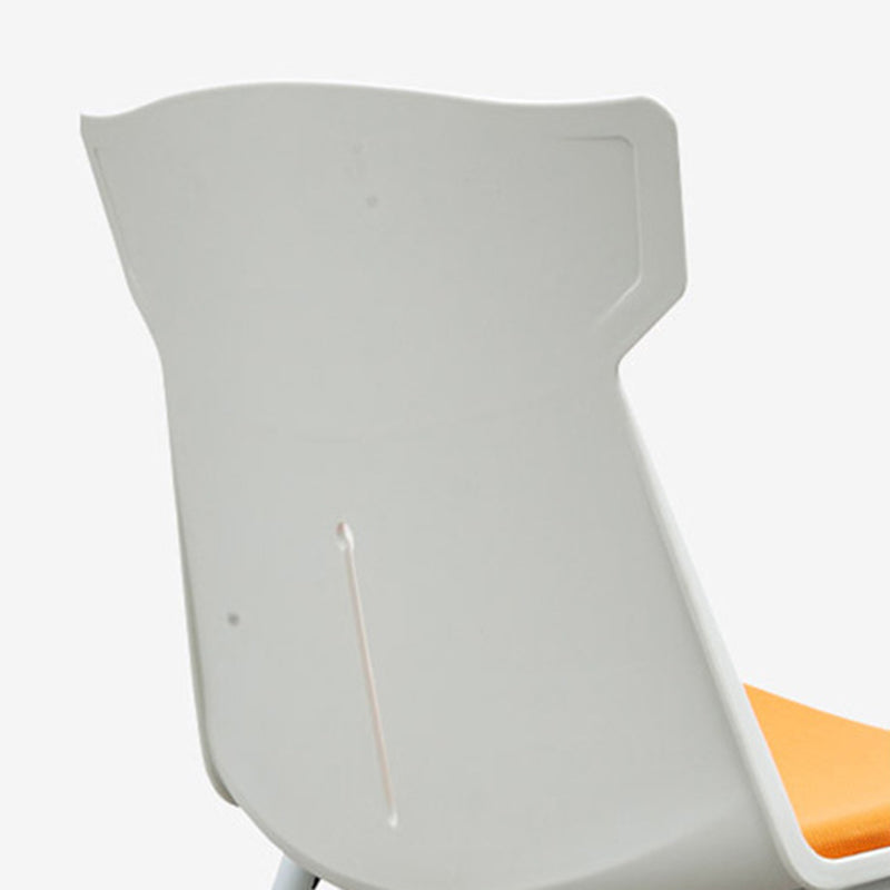 Modern Armless Chair Mid-Back Mesh Desk Chair in Black/Green/Orange/Blue/Red Clearhalo 'furn' 'furn_office_chair' 'Furniture' 'Office Chairs' 'Office Furniture' 'office_chair' 6522570