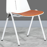 Sedia moderna a braccioless sedia da scrivania a mezzina a mezzogiorno in nero/verde/arancione/blu/rosso