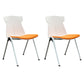 Modern Armless Chair Mid-Back Mesh Desk Chair in Black/Green/Orange/Blue/Red Yellow 2 Piece Set Clearhalo 'furn' 'furn_office_chair' 'Furniture' 'Office Chairs' 'Office Furniture' 'office_chair' 6522578