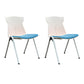 Modern Armless Chair Mid-Back Mesh Desk Chair in Black/Green/Orange/Blue/Red Blue 2 Piece Set Clearhalo 'furn' 'furn_office_chair' 'Furniture' 'Office Chairs' 'Office Furniture' 'office_chair' 6522583