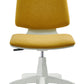 Silla de oficina contemporánea con respaldo medio, silla giratoria para conferencias con ruedas