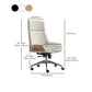 Height-adjustable Managers Chair Modern Executive Chair for Office Clearhalo 'furn' 'furn_office_chair' 'Furniture' 'Office Chairs' 'Office Furniture' 'office_chair' 6522644