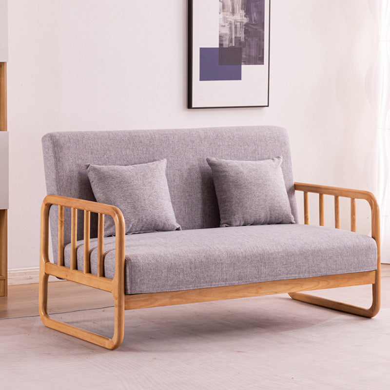 Divano a braccio laminato tropicale 32.67 "divano in tessuto alto coperto