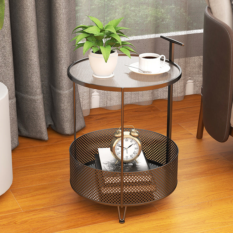 Modernistische 3 Beine runder Seiten des Seitentischs Wohnzimmer Akzent Beizertisch