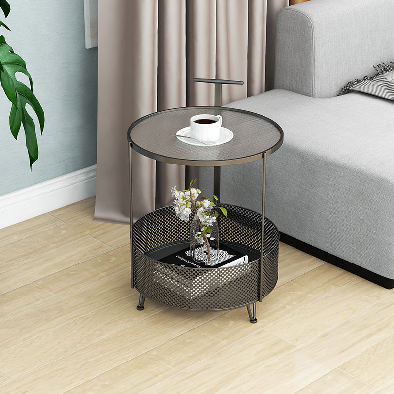 Modernistische 3 Beine runder Seiten des Seitentischs Wohnzimmer Akzent Beizertisch