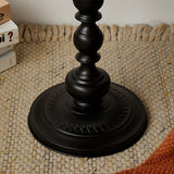 French Country Side Table Pedestal Metal Round Accent Side Table Clearhalo 'Coffee & Accent Tables' 'End & Side Tables' 'end_side_tables' 'furn' 'furn_end_side_tables' 'Furniture' 'Living Room Furniture' 6523146