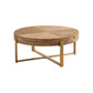 Modern Coffee Table Solid Wood Coffee Cocktail Table for Living Room