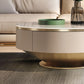 Modern Pedestal Coffee Table Slate Round 2-Piece Coffee Table Set Clearhalo 'Coffee & Accent Tables' 'Coffee Tables' 'coffee_tables' 'furn' 'furn_coffee_tables' 'Furniture' 'Living Room Furniture' 6523366