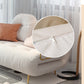Getuft gestoffeerde futon stoel met matras glam cabrioleband