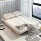 Getuft gestoffeerde futon stoel met matras glam cabrioleband