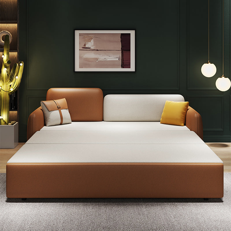 Bonded Leather Sofa Futon Contemporary Futon Sleeper Sofa Bed